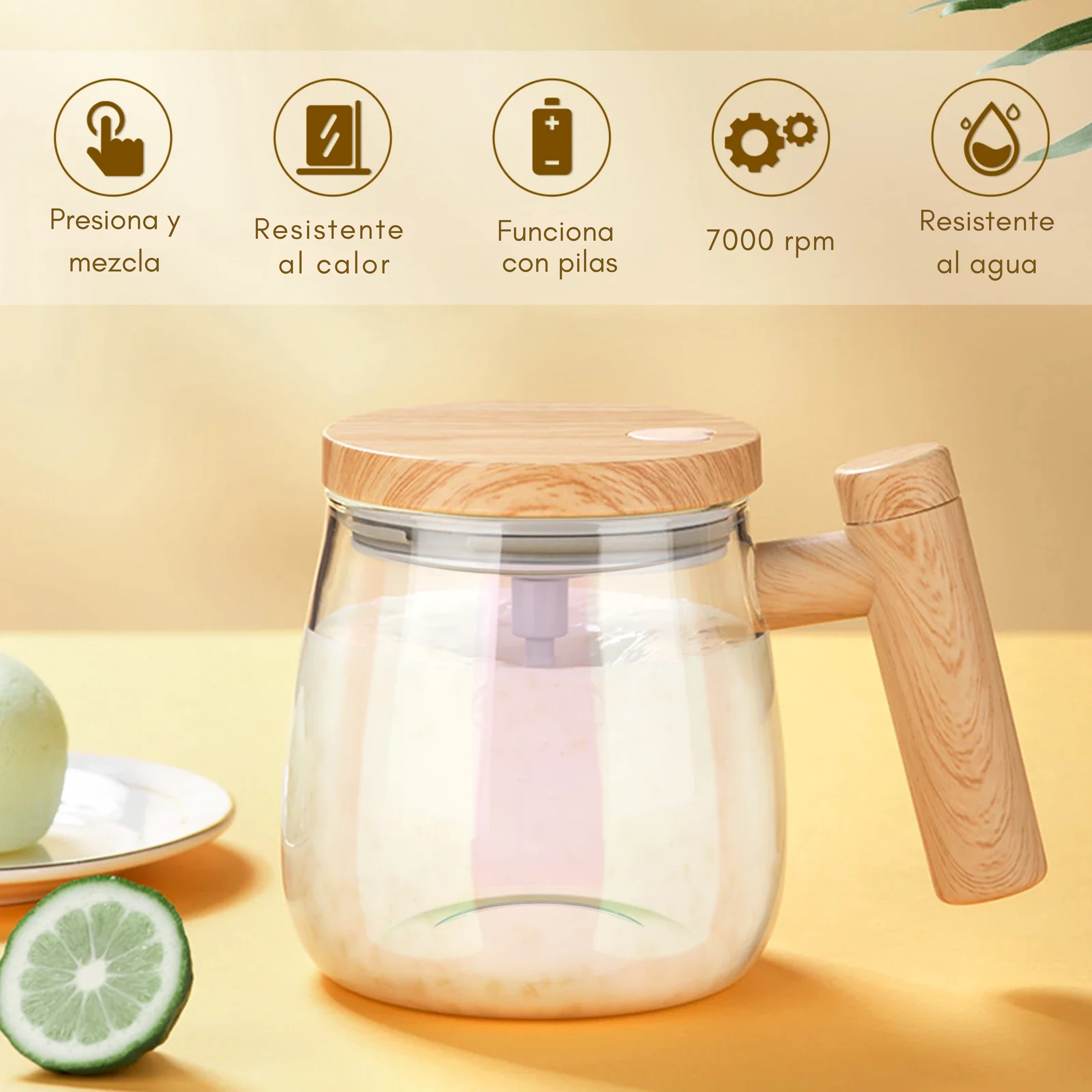 Taza Automezcladora 400ml