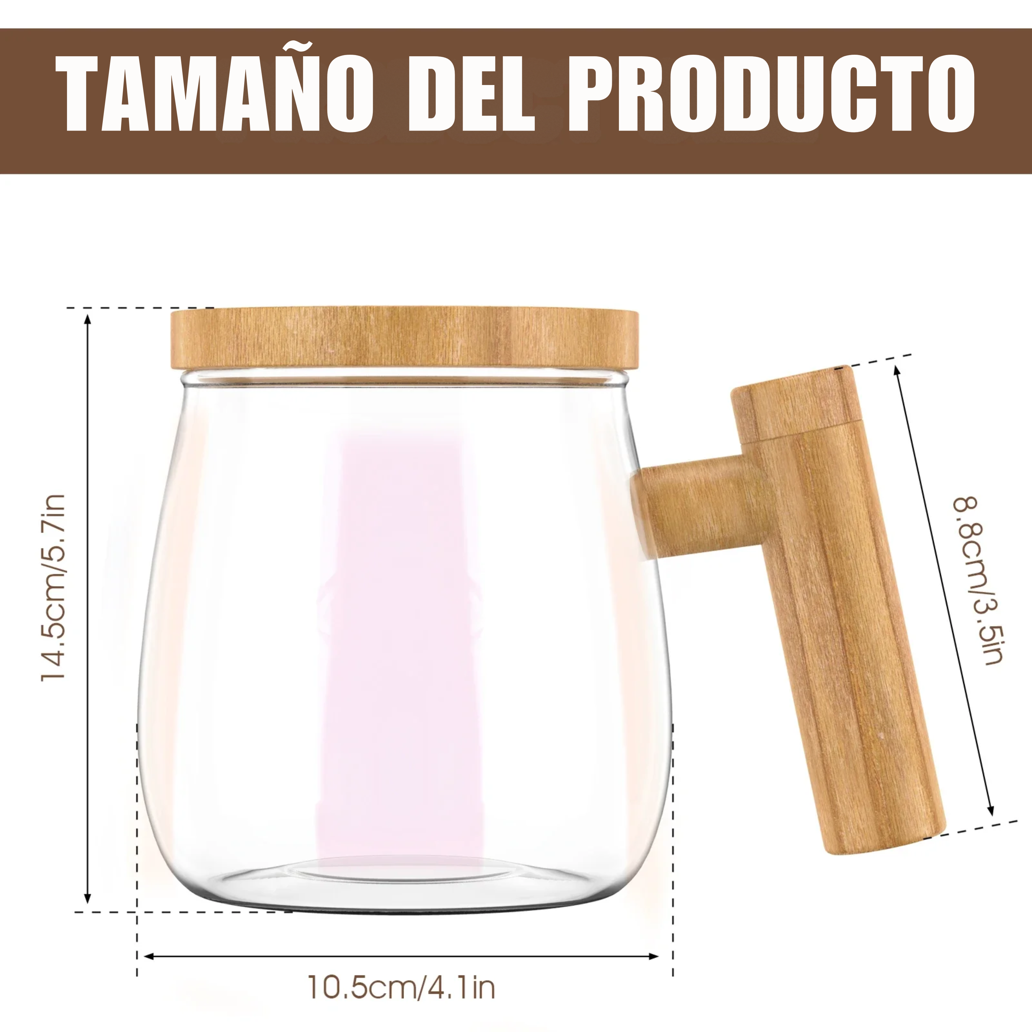Taza Automezcladora 400ml